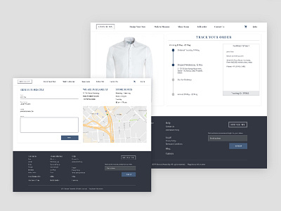 Track your order screen app branding character design clothing design graphics illustration ui uidesign ux web