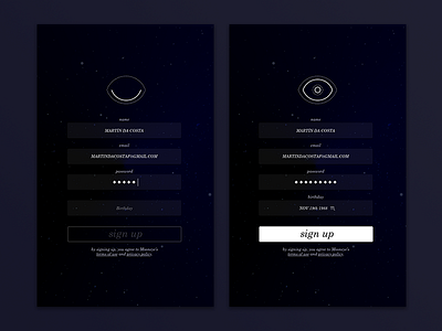 Daily UI #001 -- Sign Up