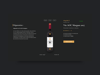 Product page : Chamvermeil wine