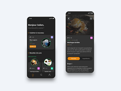 Molecular Cooking Learning App