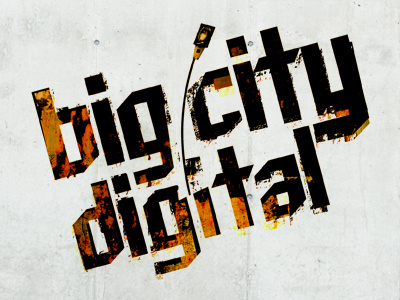 Big City Digital Logo big city digital design logo