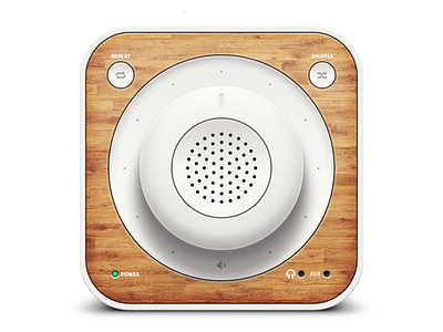 Dieter Speaker ios icon speaker wood