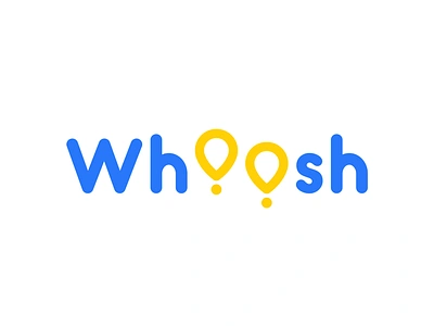 Daily Logo Challenge : Day 2 - Whoosh branding creative dailylogochallenge dailylogochallengeday2 hot air ballon logodesignchallenge logotype whoosh