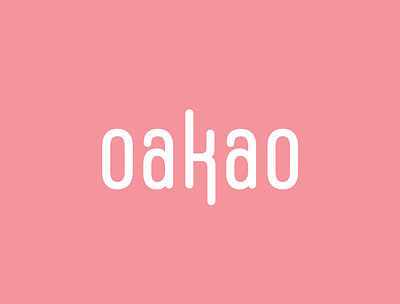 Daily Logo Challenge : Day 7 - OAKAO branding creative daily dailylogochallenge dailylogochallengeday7 design fashion brand logodesignchallenge logotype oakao visual identity