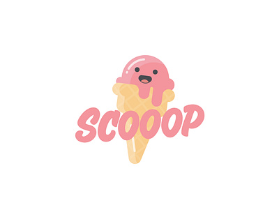 Daily Logo Challenge : Day 27 - Scooop brand identity branding company logo creative daily dailylogochallenge day27 design icecream logodesign logodesignchallenge logotype visual identity