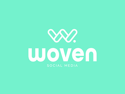 Daily Logo Challenge : Day 34 - Woven brand identity branding creative daily dailylogochallenge design logodesign logodesignchallenge logotype socialmedia visual identity woven