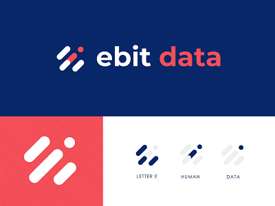 Ebit-Data logotype branding creative data design logo logotype