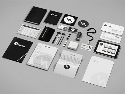Corporate and Brand Identity Mock-Up envato graphicriver mock up mock up paper photoshop present presentation render