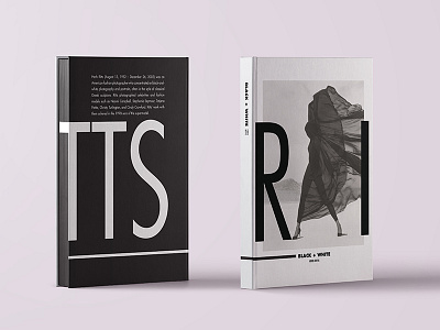 Black + White black and white photography book cover design book design fashion photographer herb ritts irving penn richard avedon