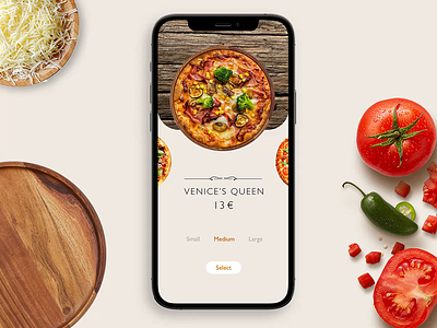 Pizza App adobe adobexd app animation food app pizza ui ux