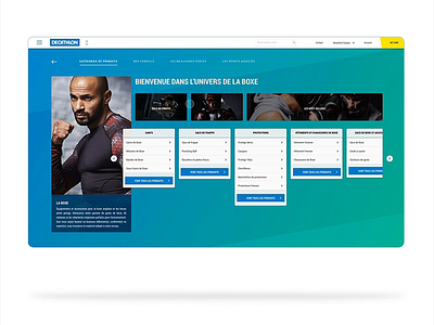 Sport Page interface principle principleapp sport app ui ux web interface