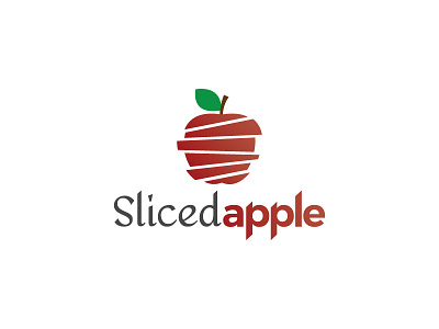 Sliced Apple logo design