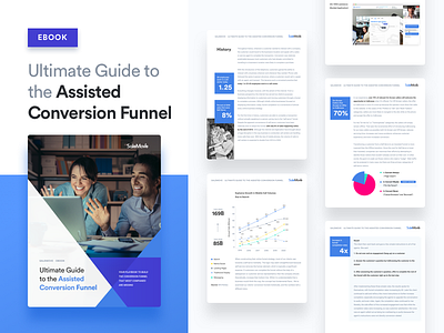 Ultimate Guide to the Assisted Conversion Funnel assisted converison funnel conversion cover cx ebook layout leaflet salemove whitepaper