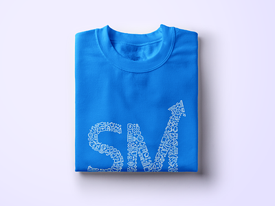 SaleMove Shirts blue branding icons line art line icon logo minimal shirt swag t shirt