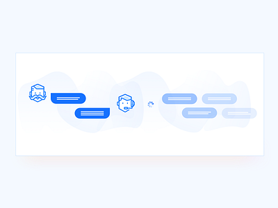 Taking care of the customer call chat customer cx illustration nia phone salemove ui ux