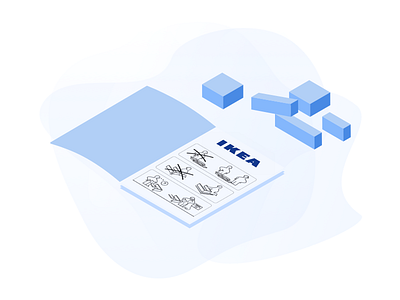 Less is actually More article blocks building customer experience illustration manual quote salemove ui ux