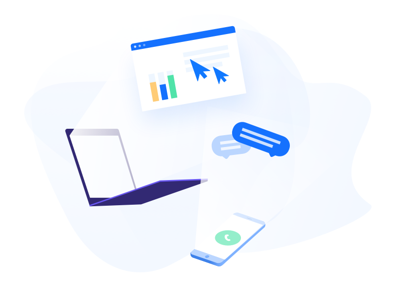 Engagement Platform by Glia on Dribbble