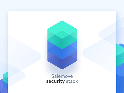 Concept for SaleMove.com security page customer experience cx illustrations landing salemove security stack ui ux web