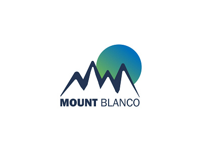Mount Blanco || Ski Mountain Logo 2d clean dailylogo dailylogochallenge design flat logo icon illustration illustrator logo logodesign mountain mountainlogo mountblanco ski skimountain sky snow snowlogo vector