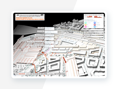 AR city 3d ar architecture design interactive ios mobile mr ui ux vr