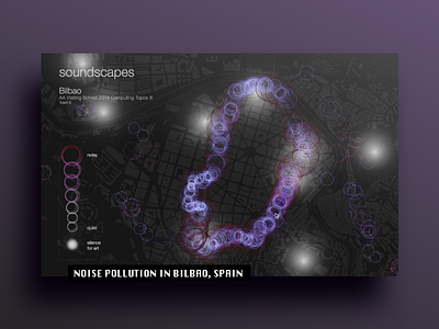 Soundscape #3 3d analysis arduino data visualization gps interactive map music processing sensors ui ux