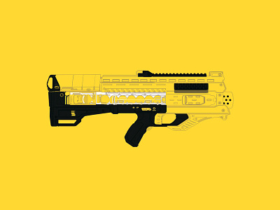 weapon design graphic gun illustration okdigital vector