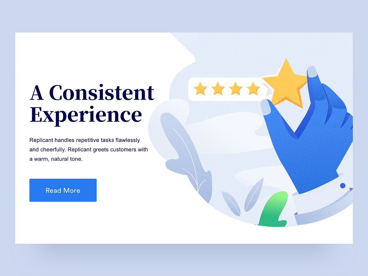 Consistent Experience by Brucira on Dribbble