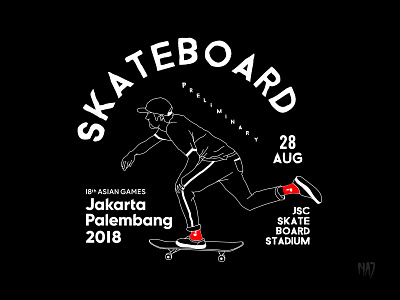 Skateboard Preliminary asiangames2018 indonesia jakarta palembang skateboard