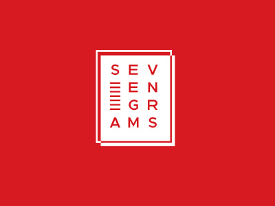 7 Grams clean design grams idea logo scandinavian seven simple
