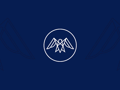 Polygonal Bird bird design eagle logo minimalistic polygonal