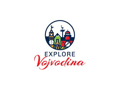 Explore Vojvodina design explore logo nature serbia travel vojvodina