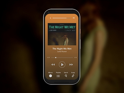 Daily UI 009 - Music Player