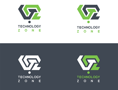 Technology Zone | Logo Design branding design flat identity illustration illustrator logo smarthome technology technology logo type typography vector