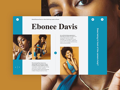Ebonee Davis color design fashion flat icon inspiration interface main material ui ux web