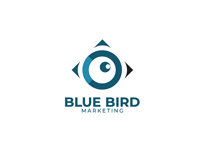 BLUE BIRD animal bird blue logo marketing