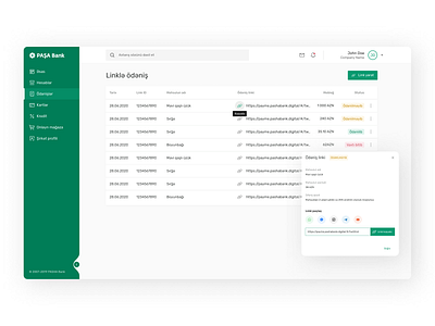 Pay by Link 🔗 banking paybylink payment product design ui ux