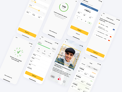 Personal Loan banking loan mobile personal loan product design ui ux