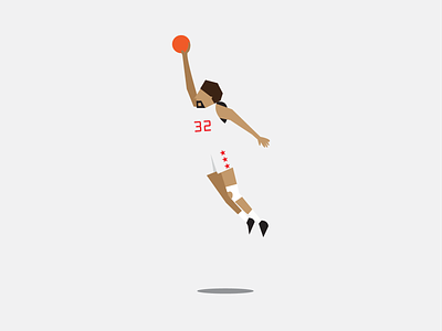 Dr J basketball design dr j illustration illustrator vector