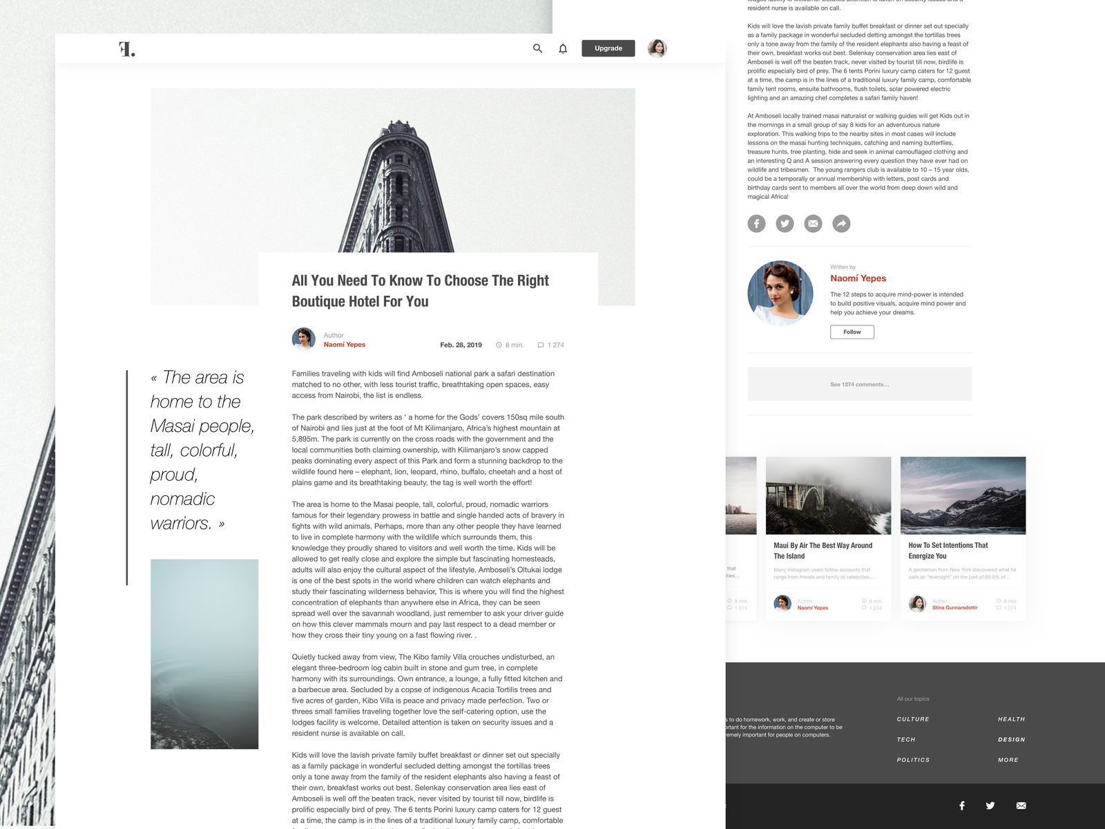 Feed - Article by Tugdual Paul on Dribbble