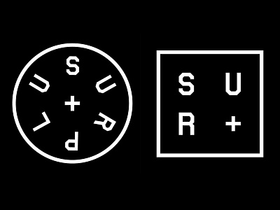 Surplus Creative branding design graphic logo minimal type typography