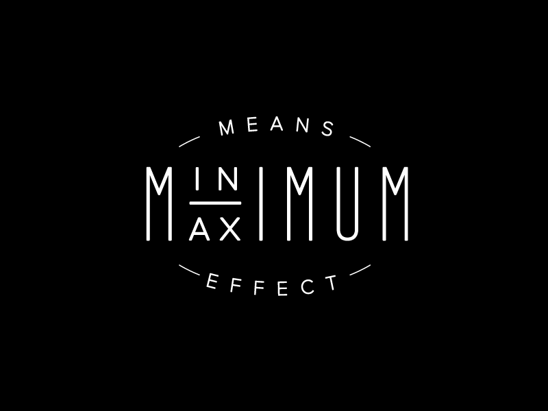 minimum-means-maximum-effect-by-kevin-coleman-on-dribbble