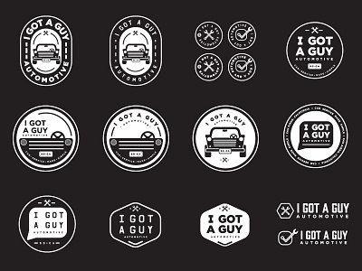 Auto Shop Logo Exploration auto auto shop badge car graphic design illustration logo
