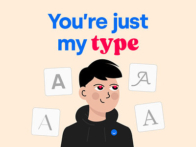 Love Type! design font graphic design illustration love type typography valentine