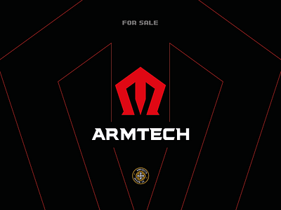 ARMTECH logo - FOR SALE arm army artwork branding esports gaming logo modern logo sponsor team tech technology tshirt vector