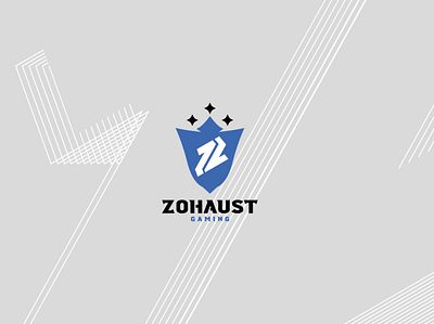 ZOHAUST logo - FOR SALE branding design escudo esports gaming logo mascot shield team ui vector