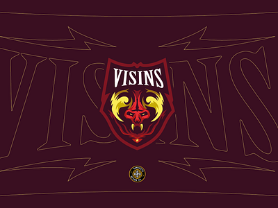 VISINS mascot logo - FOR SALE