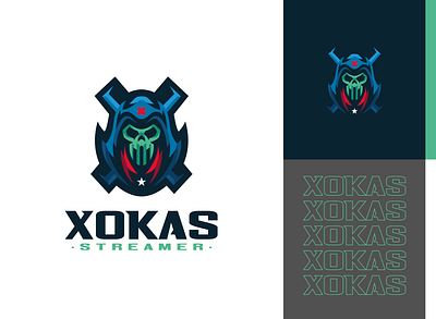 REDESIGN logo - EL XOKAS branding design elxokas esports gaming graphic design illustration logo mascot streamer streaming twitch xokas
