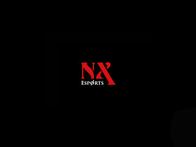 NX logo - FOR SALE animation brand electronic esports gaming graphic design letter logo mascot nx red streamer team twitch vector