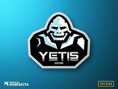 YETI LOGO - FOR SALE animal animal logo app beast blue esports face gaming ice iceberg icon logo mascot streaming team ui vector yeti yetis