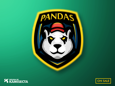 PANDAS LOGO - FOR SALE animal art animals animated gif animation bamboo design art esport gaming logo illustracion logo mascot mascot logo panda panda logo premade